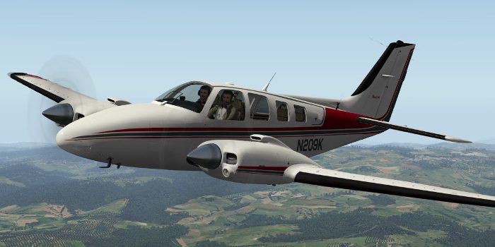 A Beech Baron preview