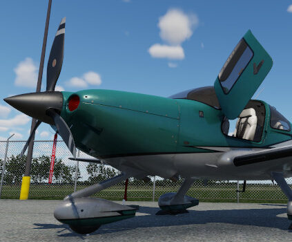 The Cirrus SR22 REP rolls out