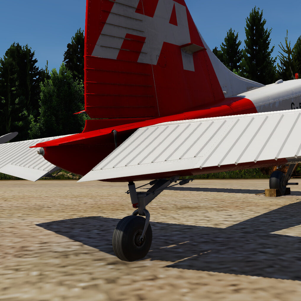 Beaver tailwheel: the springs preload can now be adjuste with the v4.8.4 REP update.