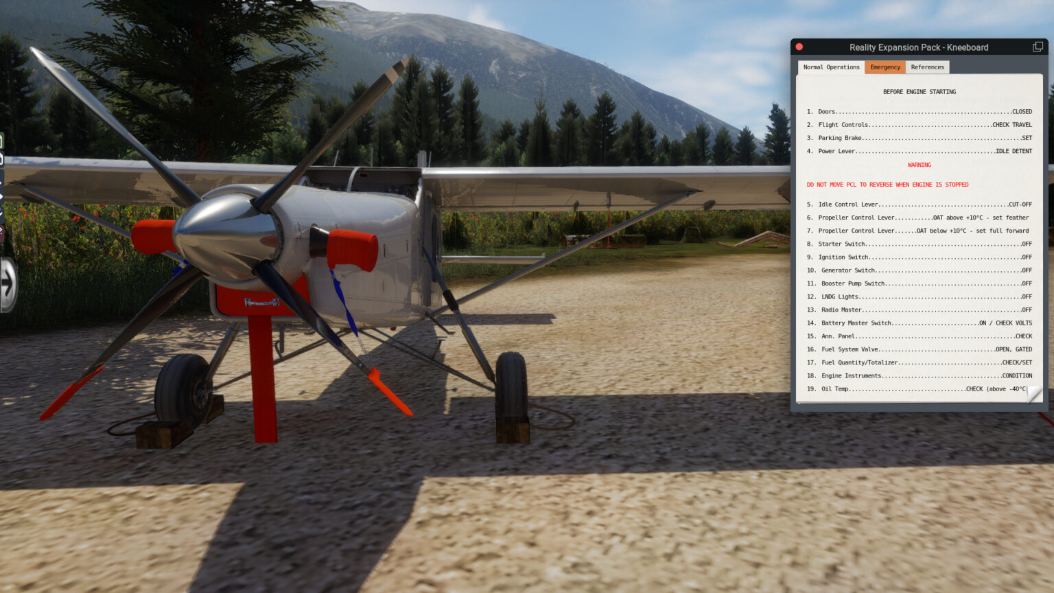 Turbo Porter for XPlane Reality Expansion Pack