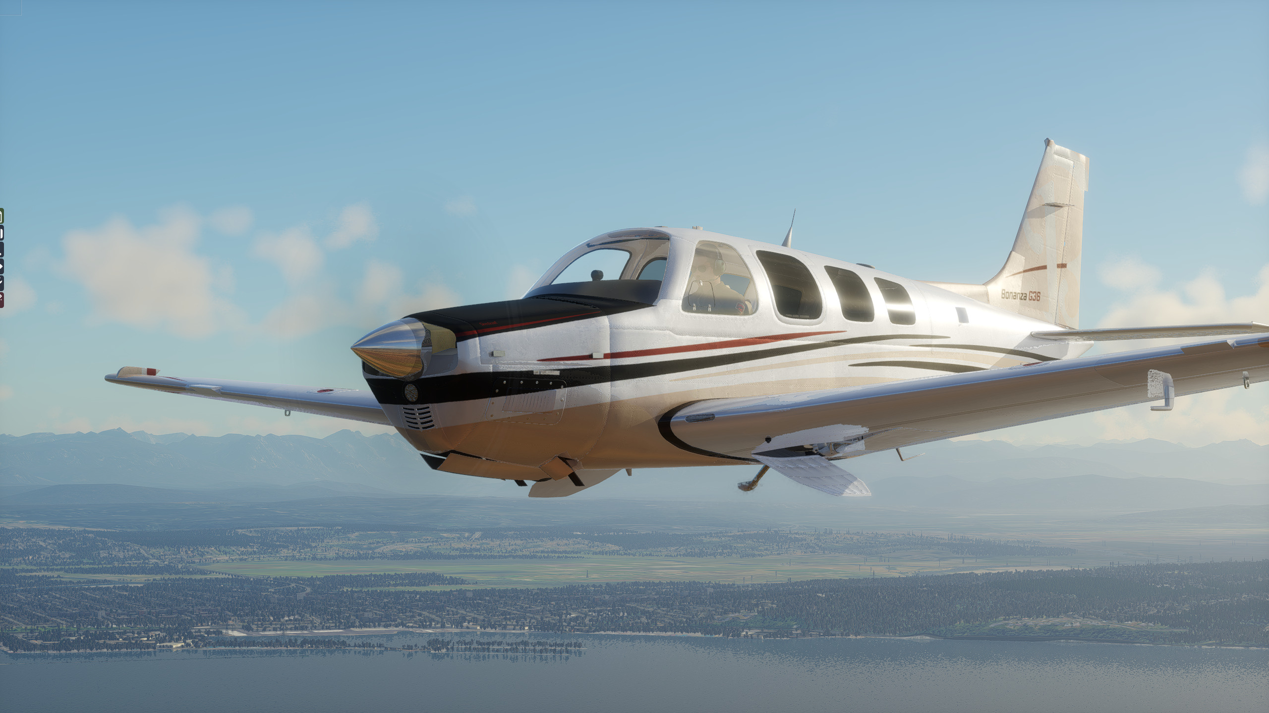 アメリカ軍 REP for PAE Bonanza G36: Realism in X-Plane 12