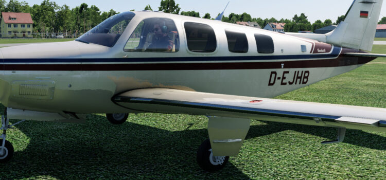Beech A36 Update: 3D model fixes