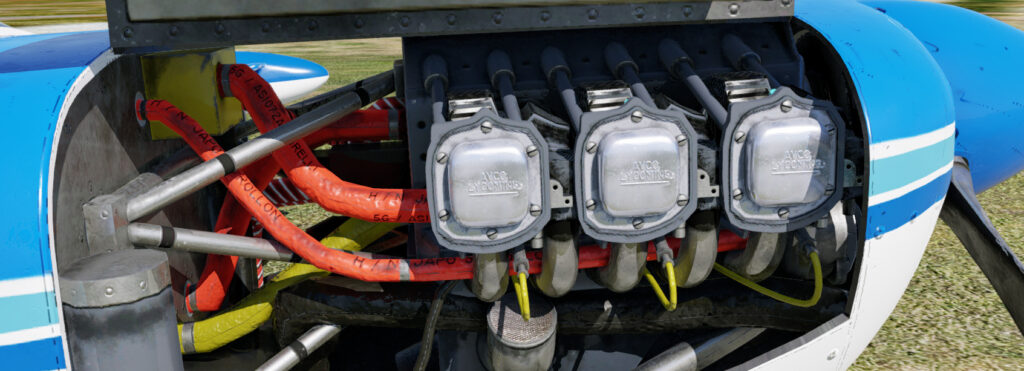 SIAI Marchetti SF.260 Engine Lycoming IO-540